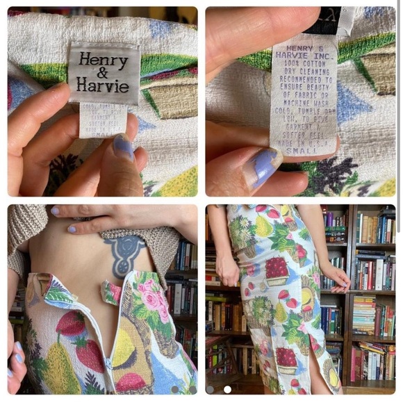 Vintage Henry & Harvie Midi Pencil Skirt, Small - Picture 4 of 4